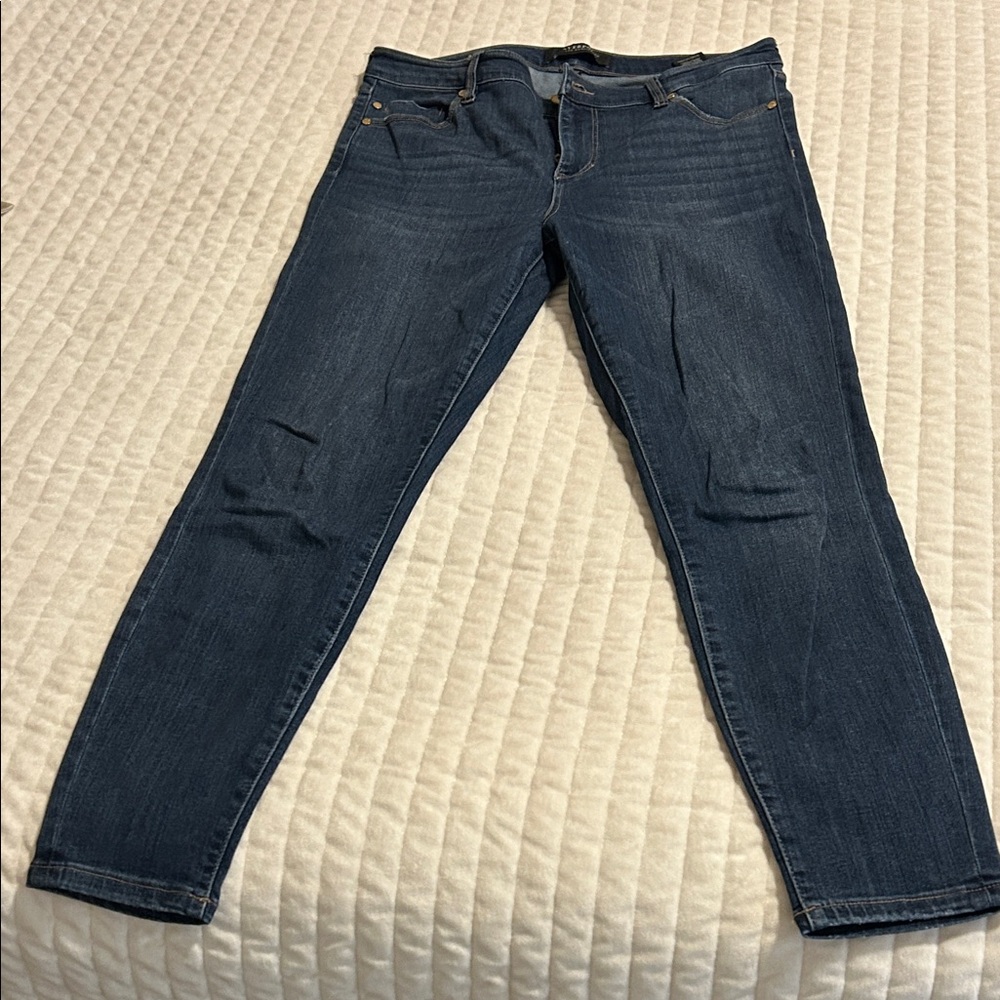 Liverpool Dark Blue Women's Skinny Jeans